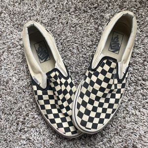 Checkered Vans